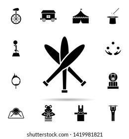 skittles icon. Universal set of circus for website design and development, app development