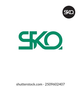SKQ Logo Letter Monogram Design