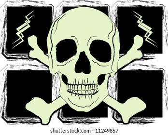 A skull