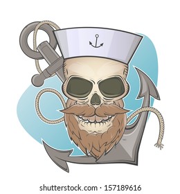 skull and anchor