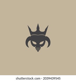 SKULL  ANIMALS  MYTHOLOGY  LOGO  SYMBOLS  DESIGN ILLUSTRATION