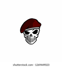 Skull army logo