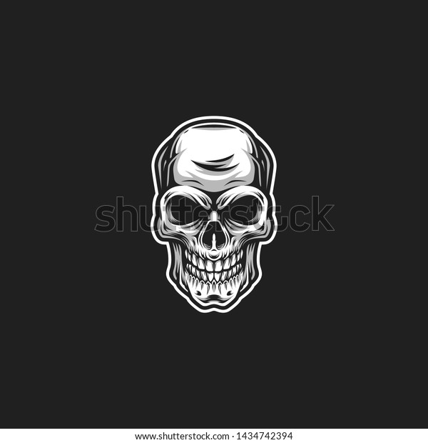 Vector Illustration Artwork Skull