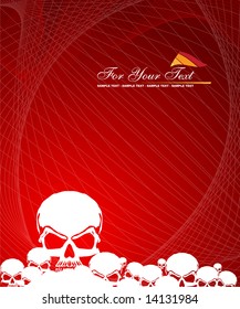 Skull background