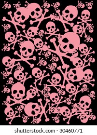 skull background