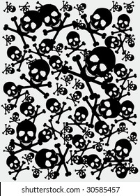 skull background