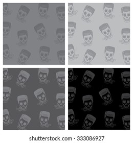 skull background