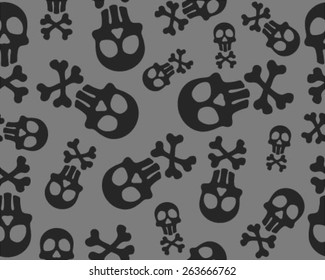 Skull , background, seamless
