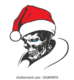 Skull Of Bad Santa