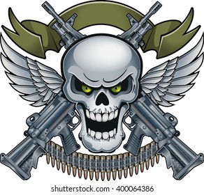 15,916 Skulls with guns Images, Stock Photos & Vectors | Shutterstock