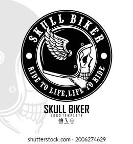 PLANTILLA DE LOGOTIPO DE BICICLETAS DE ALTURA, FORMATO LISTO EPS 10