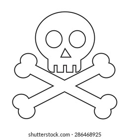 skull bone icon
