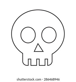 skull bone icon 