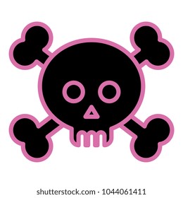 skull with bones crossed
