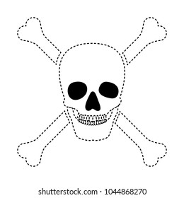 skull with bones crossed