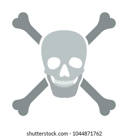 skull with bones crossed