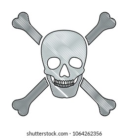 skull with bones crossed