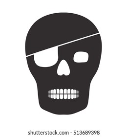skull with bones icon