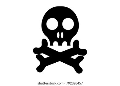 Skull bones icon