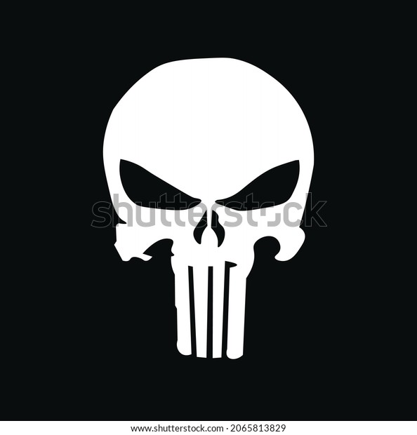 skull\
and Bones icon. Element of crime and punishment illustration,\
T-Shirt graphics design famous, vector design\
icon.