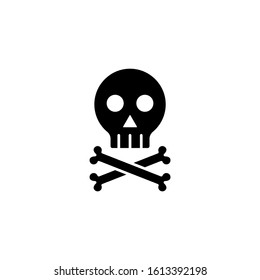 Skull Crossbones Vector Illustration Stock Vector (Royalty Free ...