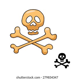 Skull and Bones. The logo of a pirate flag.