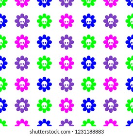 Skull and Bones Pattern