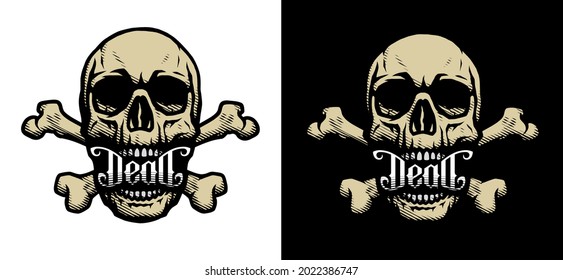 Skull and Bones. Two options.