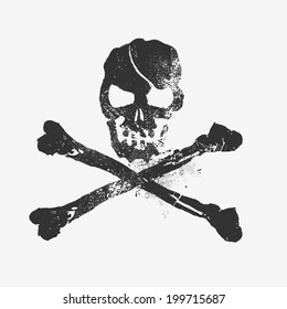 Skull and Bones, Vector design element