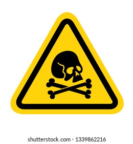 Skull and bones warning sign. Individual, author.