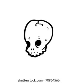 skull cartoon