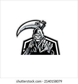 skull cartoon design for your character, mascot, t-shirt and identity