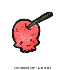 skull cherry cartoon