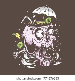 skull cocktail party