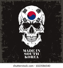 Skull color of the flag