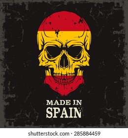 Skull color of the flag