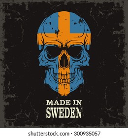 Skull color of the flag