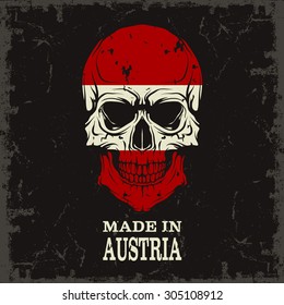 Skull color of the flag