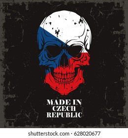 Skull color of the flag
