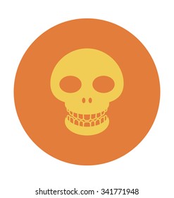 
Skull Colored Vector Icon
