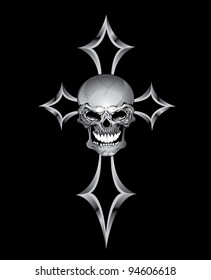 skull and cross