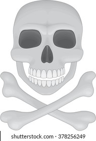 Skull with cross bone