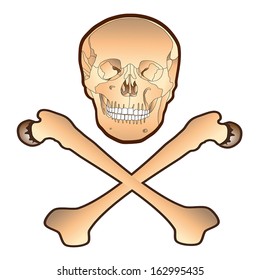 skull and cross bones
