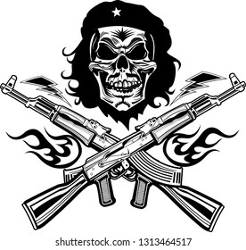 2,102 Skull cross guns Images, Stock Photos & Vectors | Shutterstock