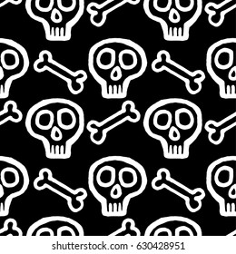 skull with cross-bones.