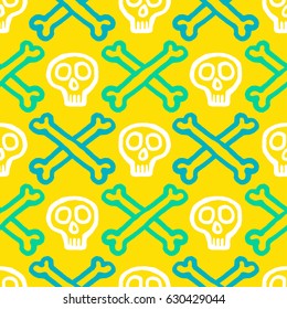 skull with cross-bones.