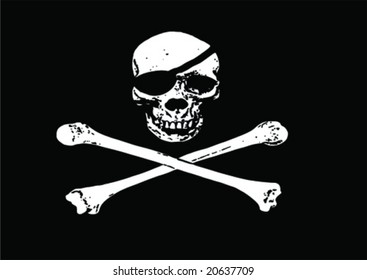 Skull And Crossbones With Eye Patch