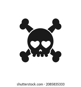 1,157 Heart crossbones Images, Stock Photos & Vectors | Shutterstock