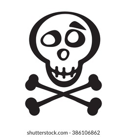 Skull and crossbones icon