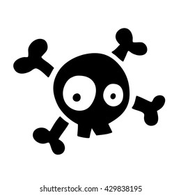 Skull and crossbones icon